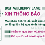 BQT Mulberry xin thông báo